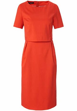 Fadenmeister Berlin Abendkleid mit 1/2-Arm, Rot