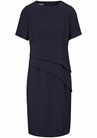 Fadenmeister Berlin Abendkleid mit 1/2-Arm, Schwarz