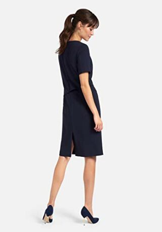Fadenmeister Berlin Abendkleid mit 1/2-Arm, Schwarz
