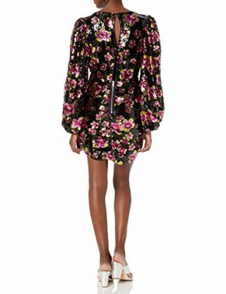 For Love & Lemons Morrison Mini Kleid, Schwarz