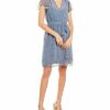 French Connection Celestia Minikleid, Blau
