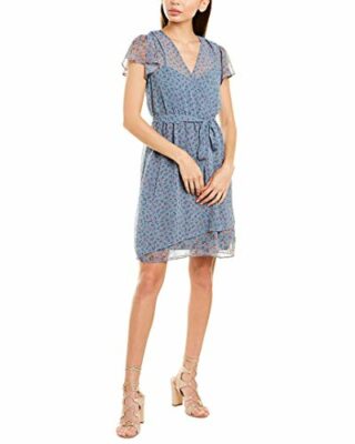 French Connection Celestia Minikleid, Blau
