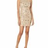 French Connection Eloise Mirrors Mini Abendkleid, Pink