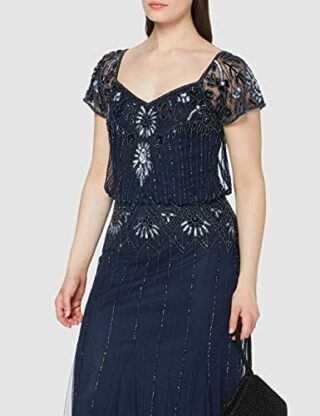 Frock and Frill Carys 2 In 1 Maxikleid, Blau