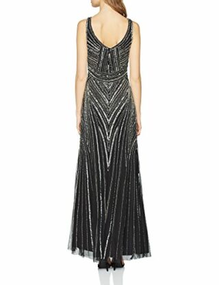 Frock and Frill Cocktail Kleid, Schwarz