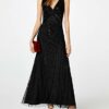 Frock and Frill Cocktail Kleid, Schwarz