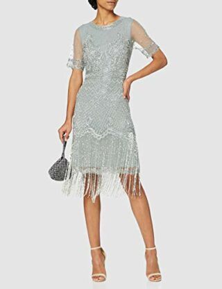 Frock and Frill Cocktailkleid, Grau