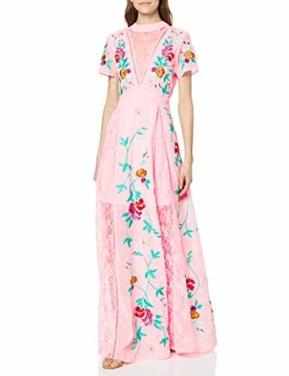 Frock and Frill Gypsy Maxi-Cocktailkleid, Pink