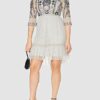 Frock and Frill Isobelle Abendkleid, Knielang, Grau