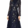 Frock and Frill Karis Midikleid, Blau