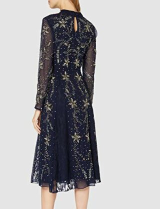 Frock and Frill Karis Midikleid, Blau