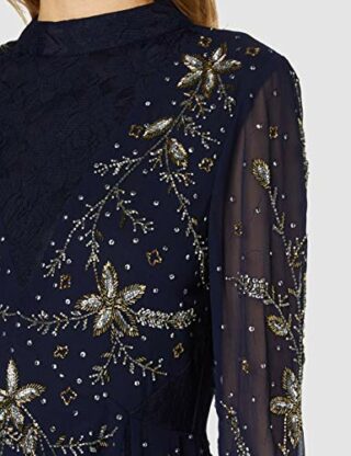 Frock and Frill Karis Midikleid, Blau