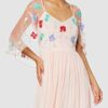 Frock and Frill Maxi Cocktailkleid, Pink