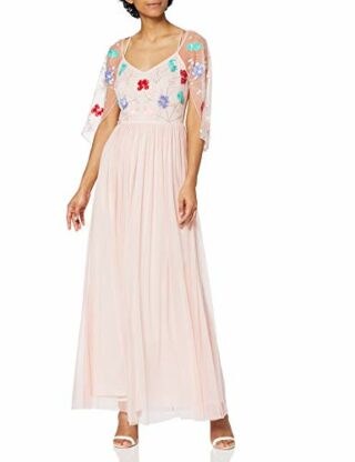 Frock and Frill Maxi Cocktailkleid, Pink