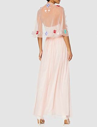 Frock and Frill Maxi Cocktailkleid, Pink