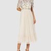 Frock and Frill Midi-Skaterkleid, Pink