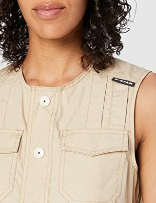 G-STAR RAW Ausgestelltes Kleid, Grün