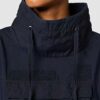 G-STAR RAW Midikleid mit Kaputze, Schwarz