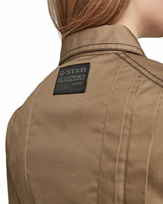 G-STAR RAW Scouting Ausgestelltes Kleid, Braun