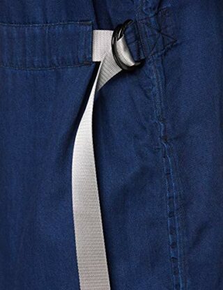 G-STAR RAW Tacoma Midikleid Hemdkleid Straight Fit, Blau