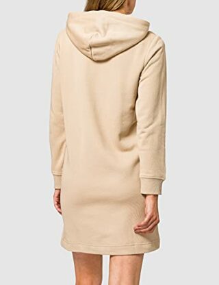 GANT D1. Archive Shield Hoodie Kleid, Beige