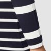 GANT D1. Detail Sommerkleid aus Jersey mit Streifen, Blau