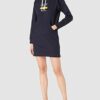 GANT D1. Nautical Hoodie Kleid, Blau