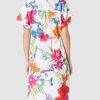 GANT D2. Humming Popover Kleid mit Blumen, Bunt