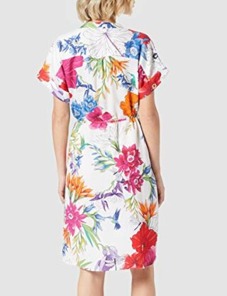 GANT D2. Humming Popover Kleid mit Blumen, Bunt