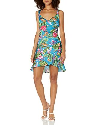 GUESS Eco Larissa Minikleid, Blau