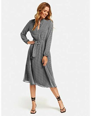 Gerry Weber A-Linien-Kleid, Blusenkleid, Schwarz