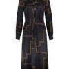 Gerry Weber Blusenkleid mit Muster, Schwarz