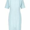 Gerry Weber Etuikleid mit U-Bootausschnitt, Blau