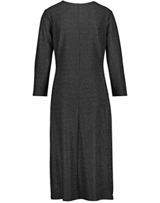 Gerry Weber Kleid mit Wickeleffekt, Schwarz