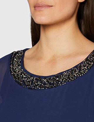 Gina Bacconi Abendkleid, Blau
