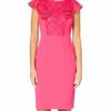 Gina Bacconi Brandi Cocktailkleid, Pink