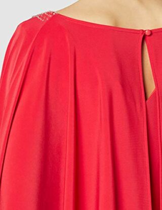 Gina Bacconi Keana Jersey-Maxikleid, Cocktailkleid, Rot