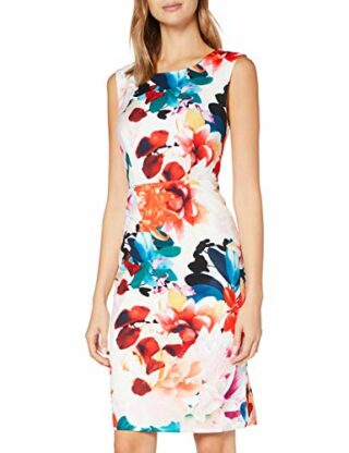 Gina Bacconi Salma Etuikleid mit Blumenmuster, Bunt