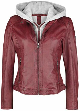 Gipsy Angy S18 Lamas Lederjacke, Rot