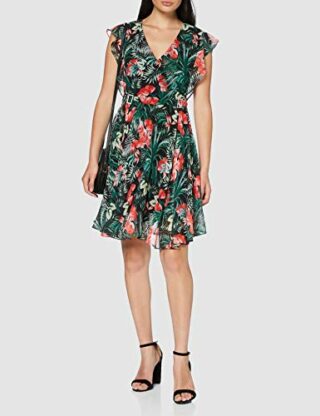 Guess Cristal Cocktailkleid mit Blumenmuster, Bunt