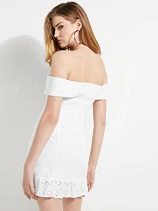 Guess Krin Cocktailkleid, Weiß