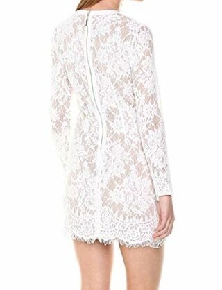 Guess Long Sleeve Dakota Abendkleid, Weiß