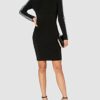Guess Vania Sweater Cocktailkleid, Nero, Schwarz