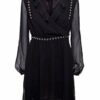 Guess W73K62W8RM0 Abendkleid, Schwarz