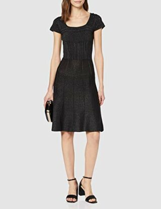 Guess Zelda Sweater Kleid, Schwarz