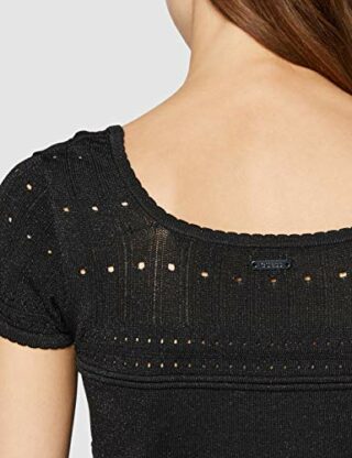 Guess Zelda Sweater Kleid, Schwarz