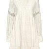 HALLHUBER Bohème-Kleid aus Lochspitze, Weiß