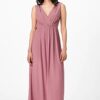 HALLHUBER Maxikleid aus Chiffon, Pink