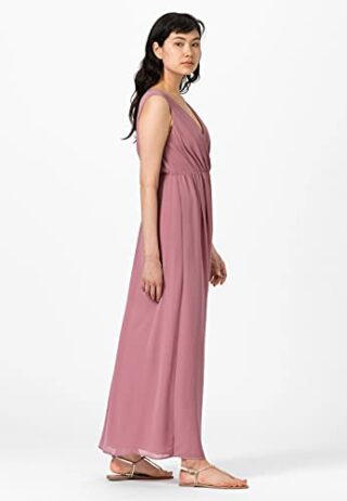 HALLHUBER Maxikleid aus Chiffon, Pink