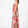 HALLHUBER Maxikleid mit Blumenprint, Bunt